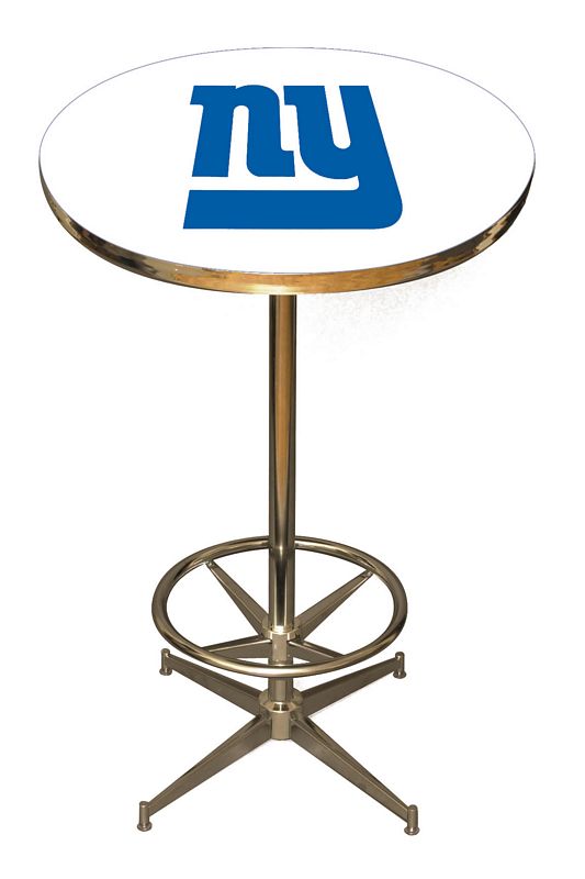 New York Giants Pub Table New York Bar Table Giants Logo Table